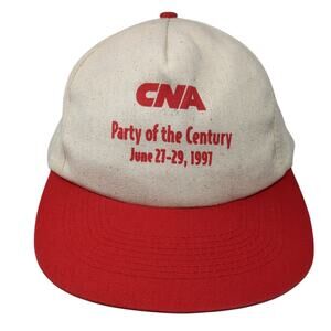 CNA Party of The Century June 27-29, 1997 5 Panel Cap Multicolor OS Adjustable